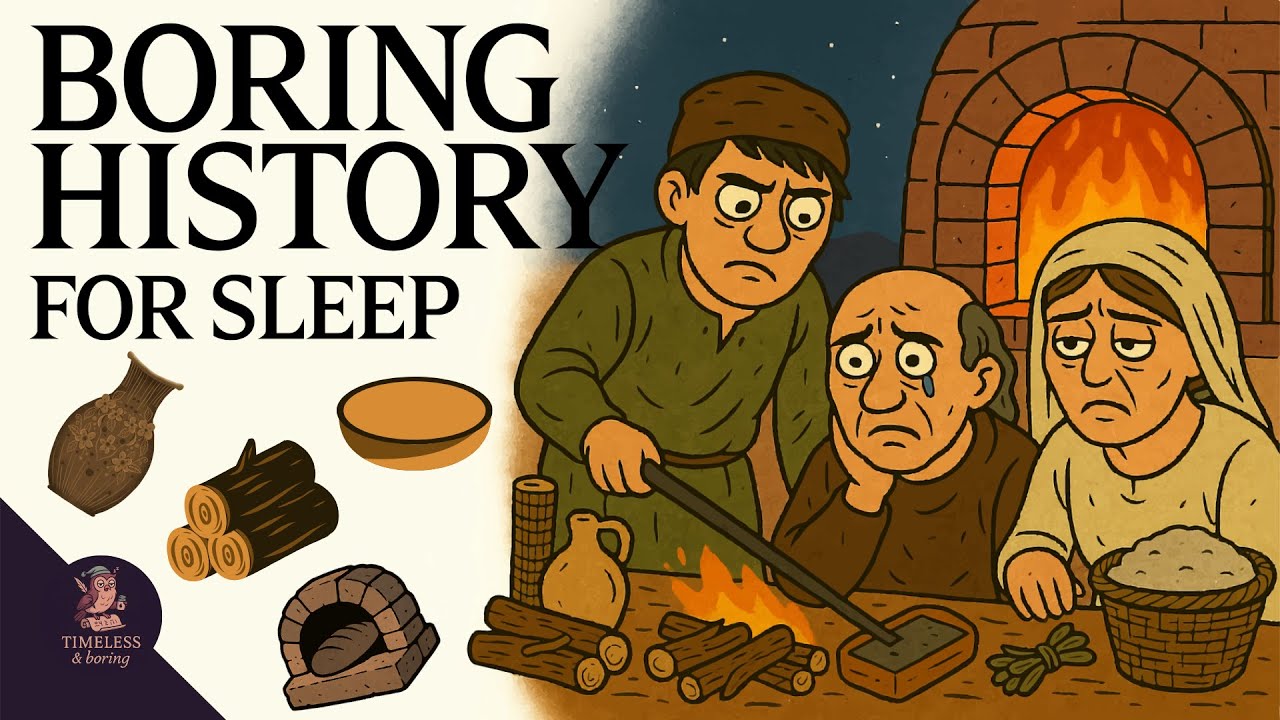 History Podcast for Sleep ASMR | How Lime Burners Survived Long Kiln Nights in 13th-Century Italy