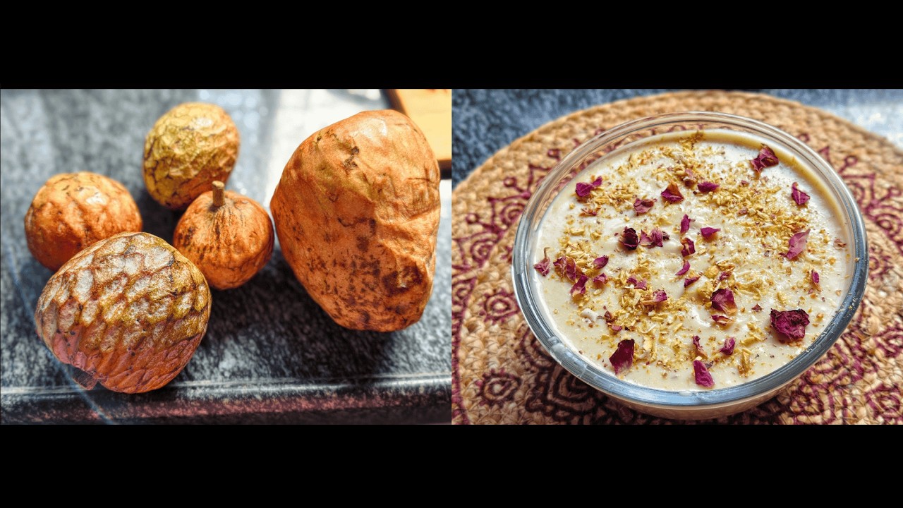 रामफळाची श्रीमंत आणि मलईदार रबडी |Creamy Ramfal Rabdi – A Seasonal Royal Dessert |Mandakini Recipe