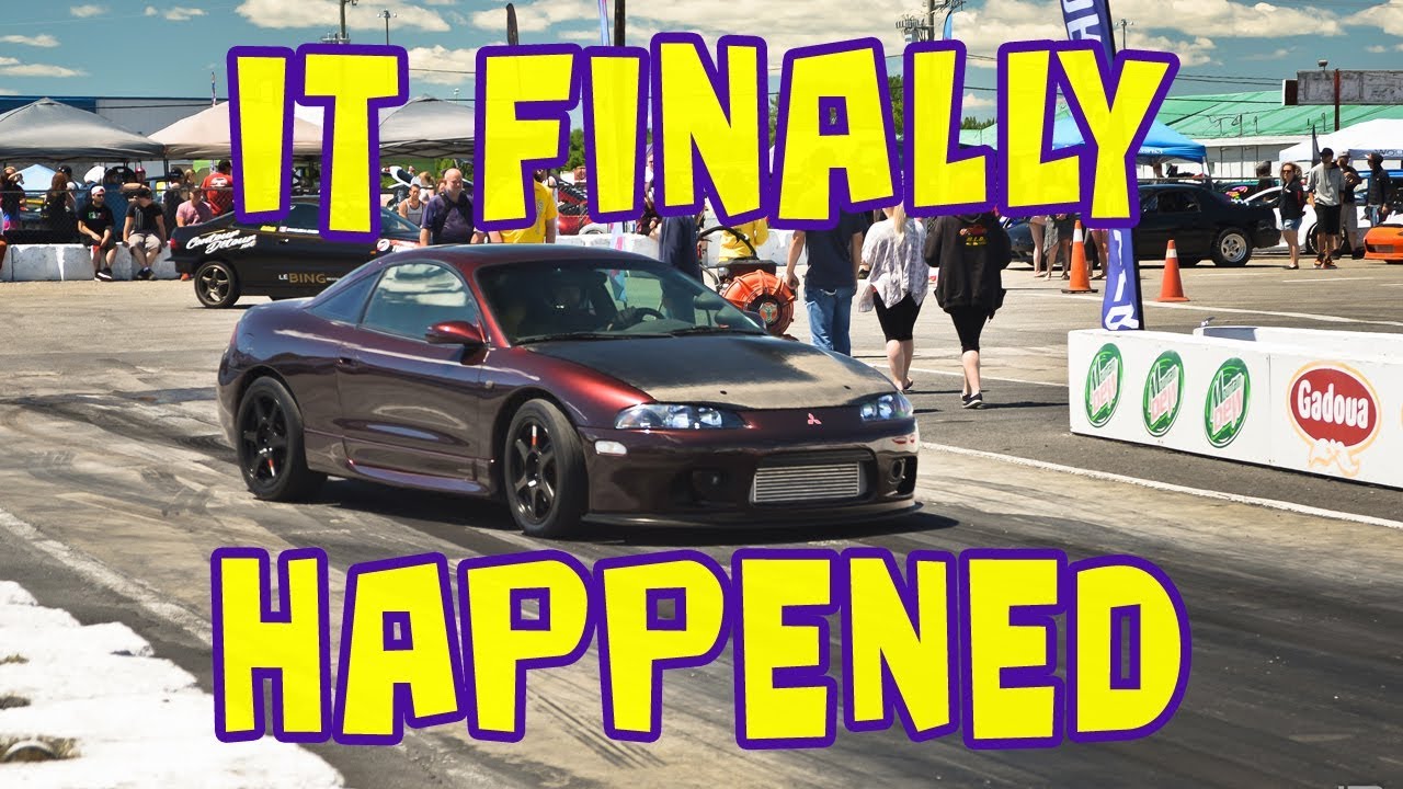 True 10 second, street tire and pump gas 1997 Eclipse GSX