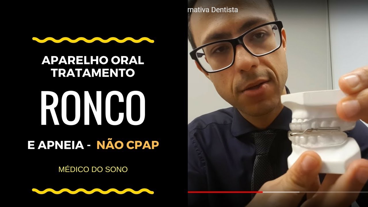 Aparelho Intra Oral - APNEIA sem CPAP