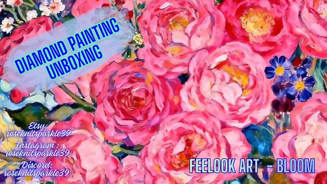 Ep 577: Feelook Art Unboxing - Bloom #craft #feelookart #unboxing #flowers #premium #sale