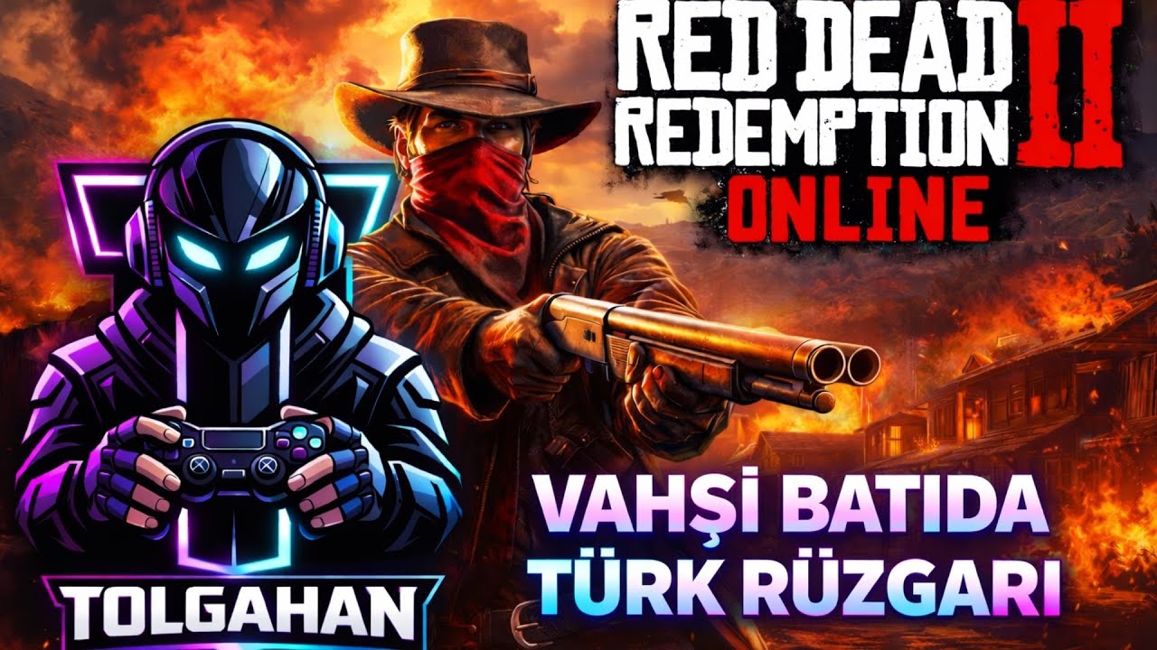 Red Dead Redemption 2 Online | Vahşi Batı'ya Demokrasi Getirme İşi | Co-op   @oyunburakta ​