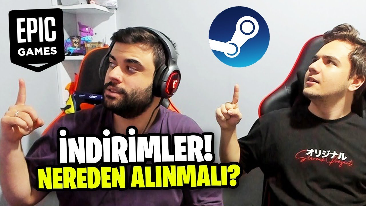 OYUNLARI NEREDEN ALMALIYIM ? STEAM VS EPİC GAMES (İNDİRİM 2024)
