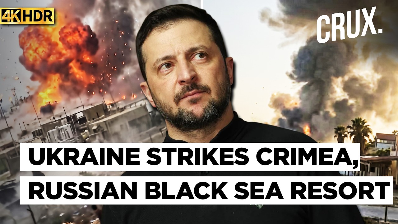 Ukraine Hits 'Russian Amazon,' Black Sea Resort As Romania Scrambles F-16s Over Drone Incursion | 4k
