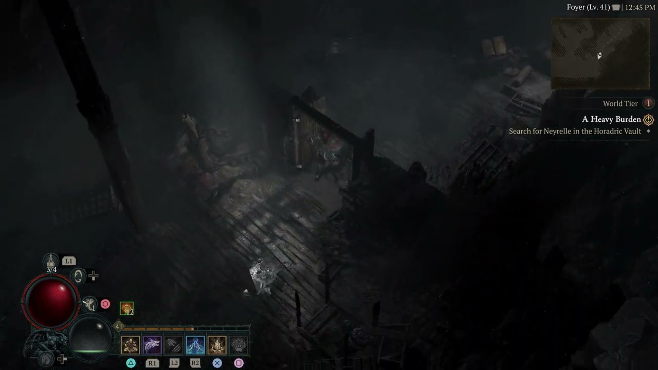 Diablo 4 - Epilogue A Heavy Burden: Search For Neyrelle In The Horadric Vault: Find 