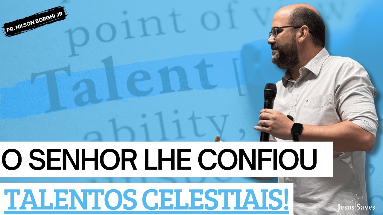 O SENHOR LHE CONFIOU TALENTOS CELESTIAIS - Live de Domingo Igreja Jesus Saves