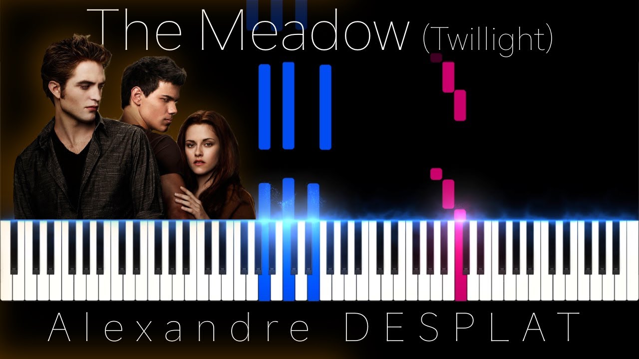 Piano Tutorial: The Meadow - Alexandre Desplat - from The Twilight Saga New Moon