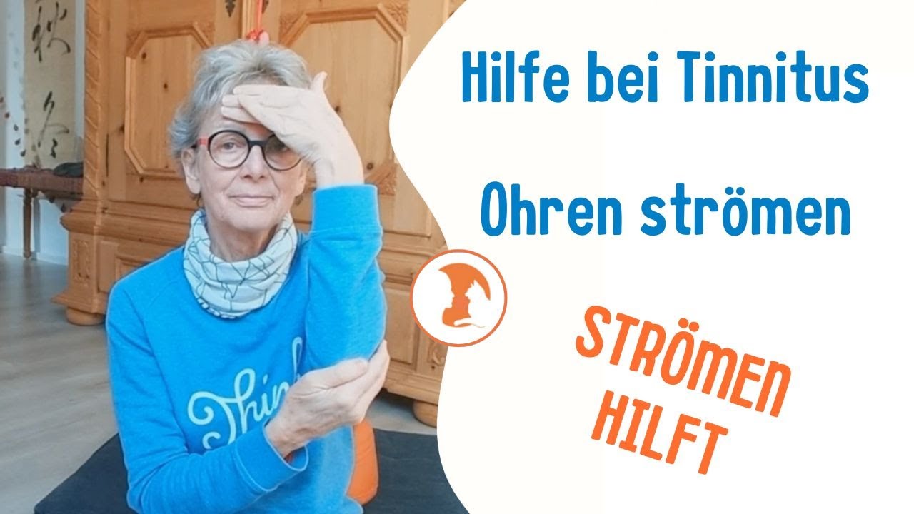 Ein einfacher Strömgriff, um Ruhe in den Ohrenbereich zu bringen und Stress zu lösen