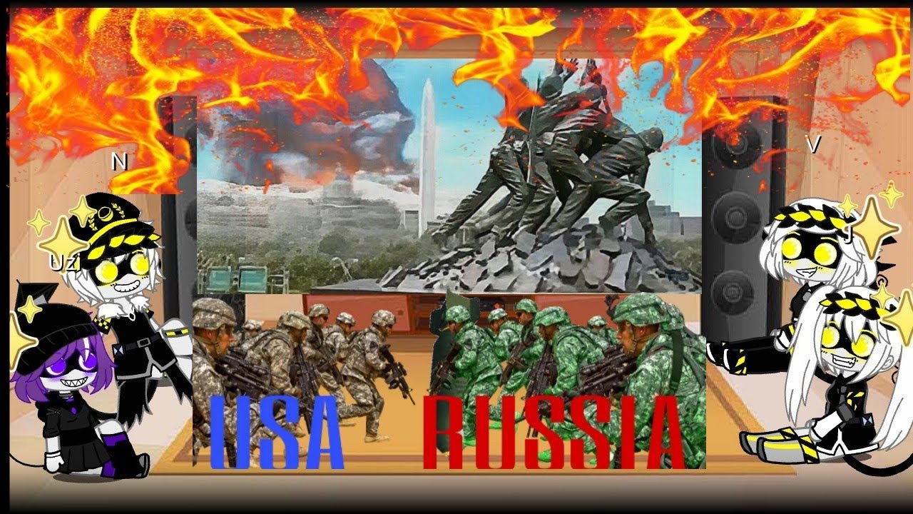 Murder Drones React To World In Conflict Nato-Soviet War