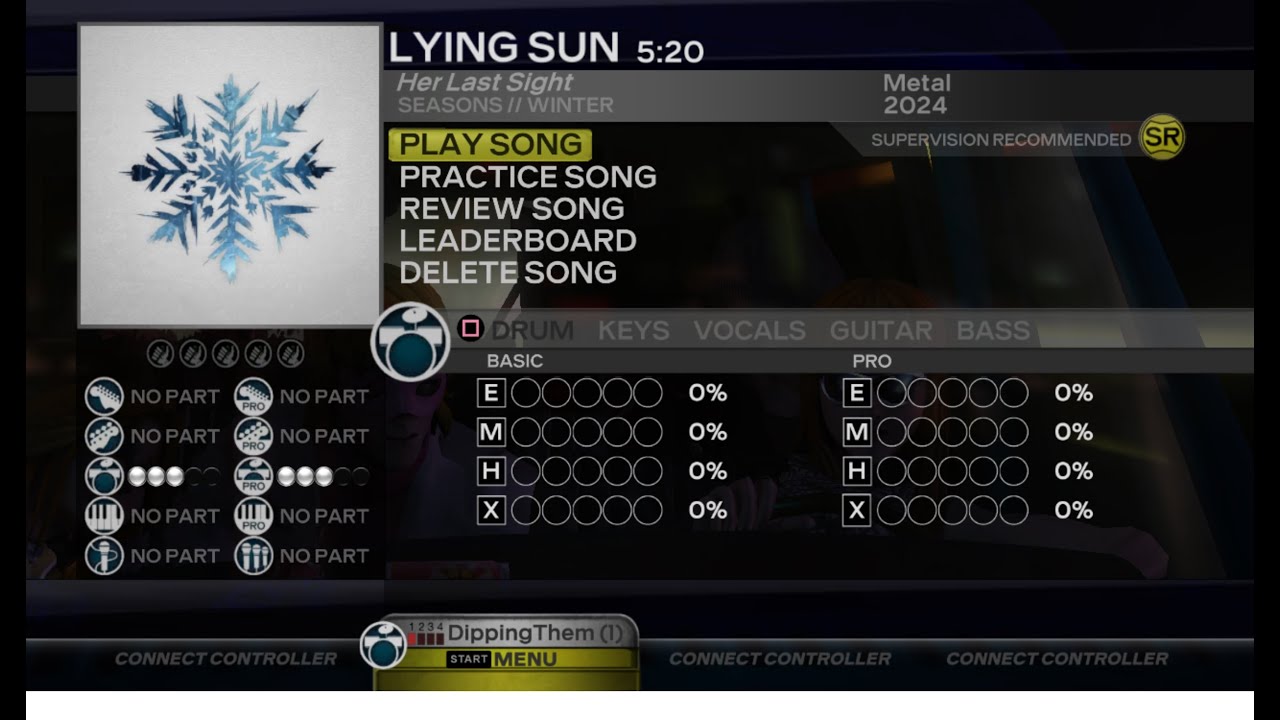 LYING SUN by Her Last Sight - Pro Drums (Autoplay)