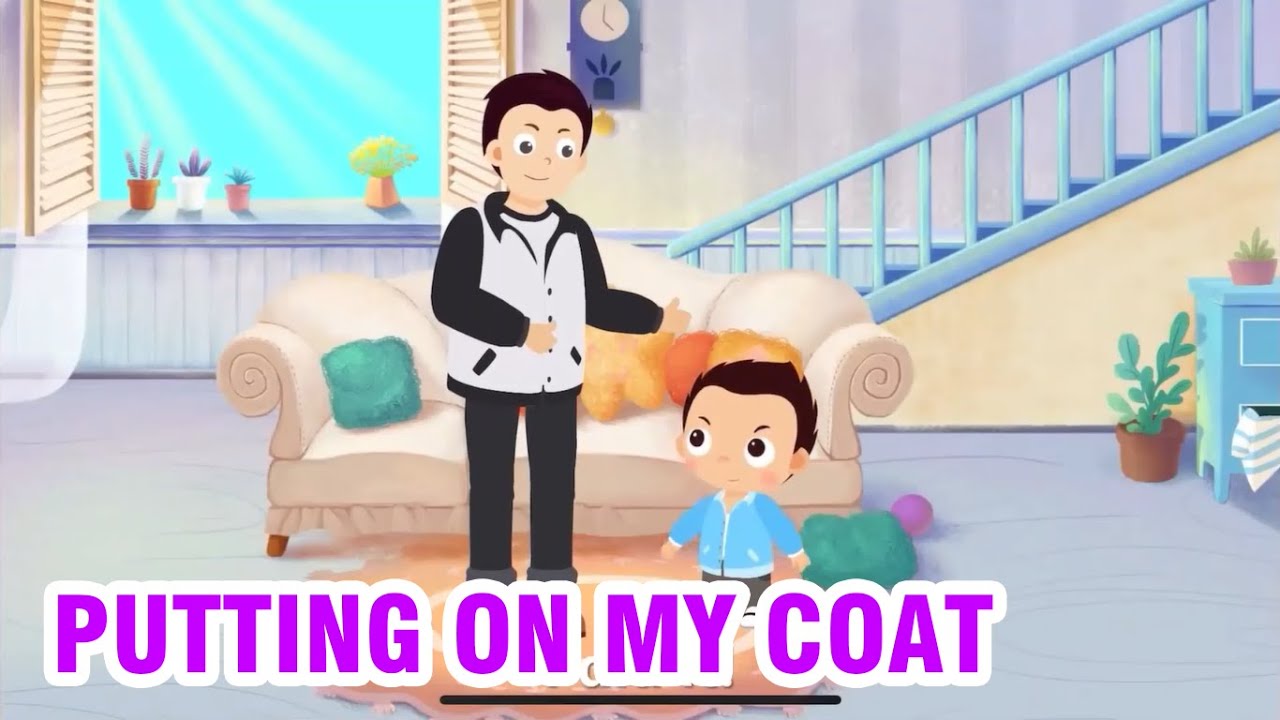 Kids Conversation - Putting On My Coat - Learn English for Kids