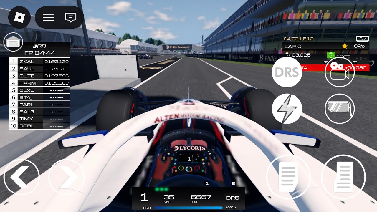 F1 Australia Onboard (Roblox) Formula Apex Racing Mobile 