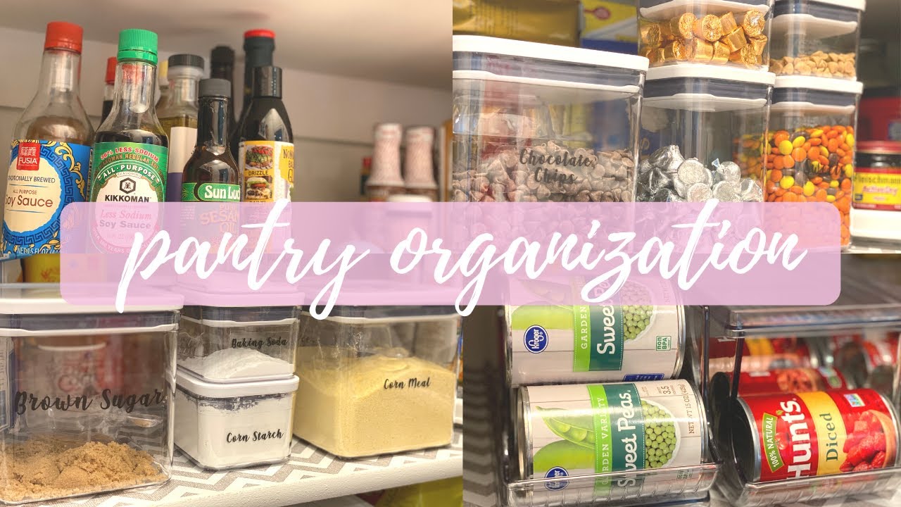 *NEW* Pantry Organization Ideas | Oxo Pop Containers | This and Nat