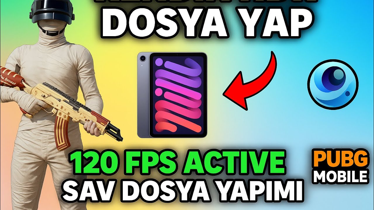 PUBG Mobile’ı UÇURAN AYAR! | KENDİN HDR + 120 FPS SAV DOSYASI OLUŞTUR (2025)