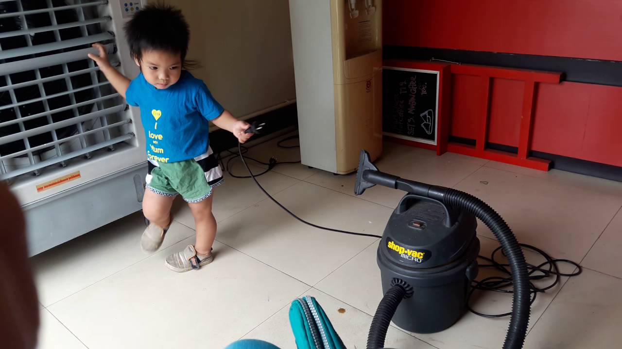 น้องกัปตันดูดฝุ่น