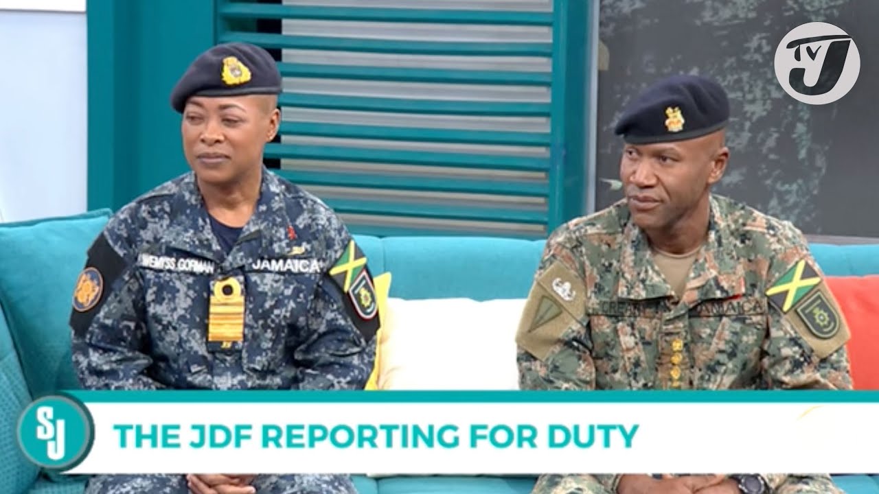 The JDF Reporting for Duty | TVJ Smile Jamaica