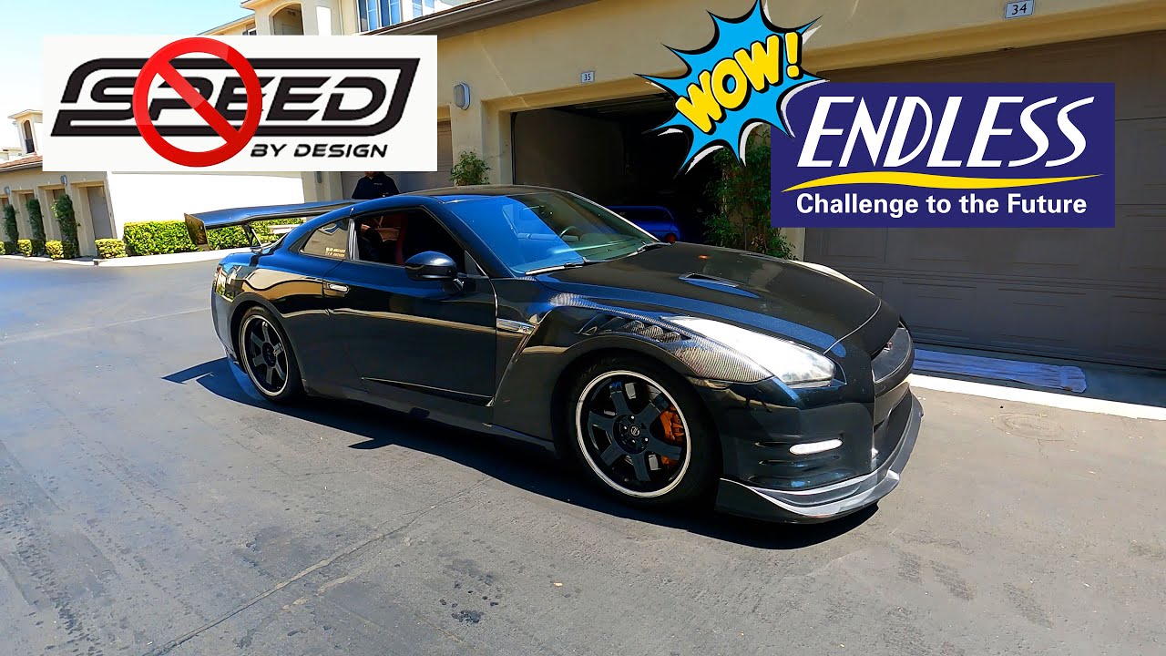 SBD BRAKE SEMI METALLIC BRAKE PADS ALMOST KILLED ME, SWITCHING TO ENDLESS CCRG ON MY NISSAN 35 GTR
