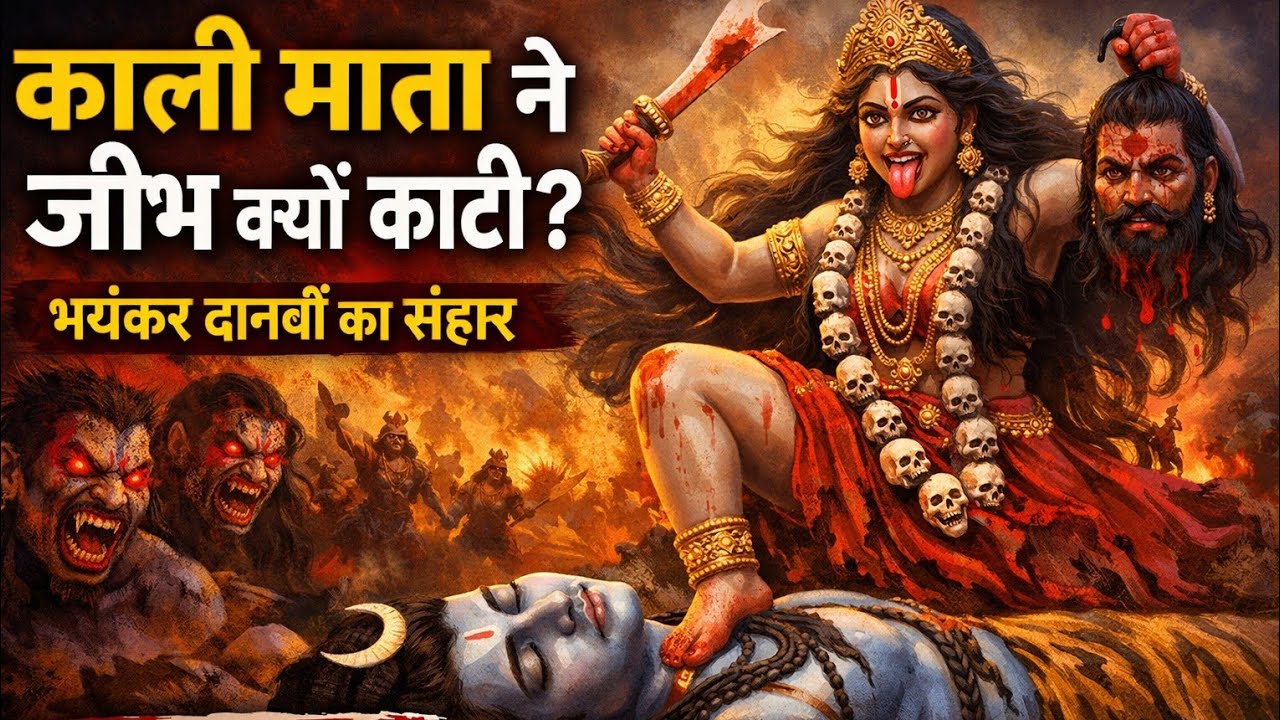 माता काली का क्रोध शांत कैसे हुआ? | भोलेनाथ की लीला | Dharmik Katha