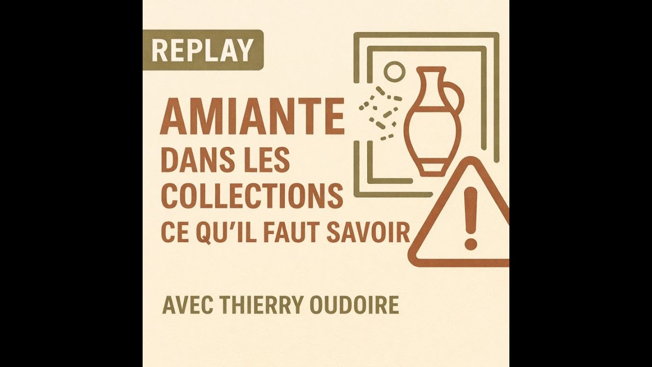 Gérer l'amiante dans les collections culturelles avec Thierry Oudoire