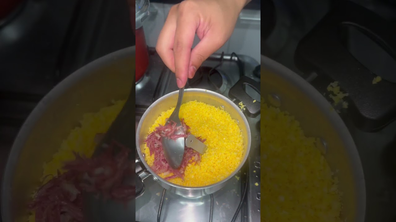 Cuscuz recheado 🙅🏻&zwj;♂️🏠🙏🏼 #receitas #terapia #diaadia #comida #viralvideo