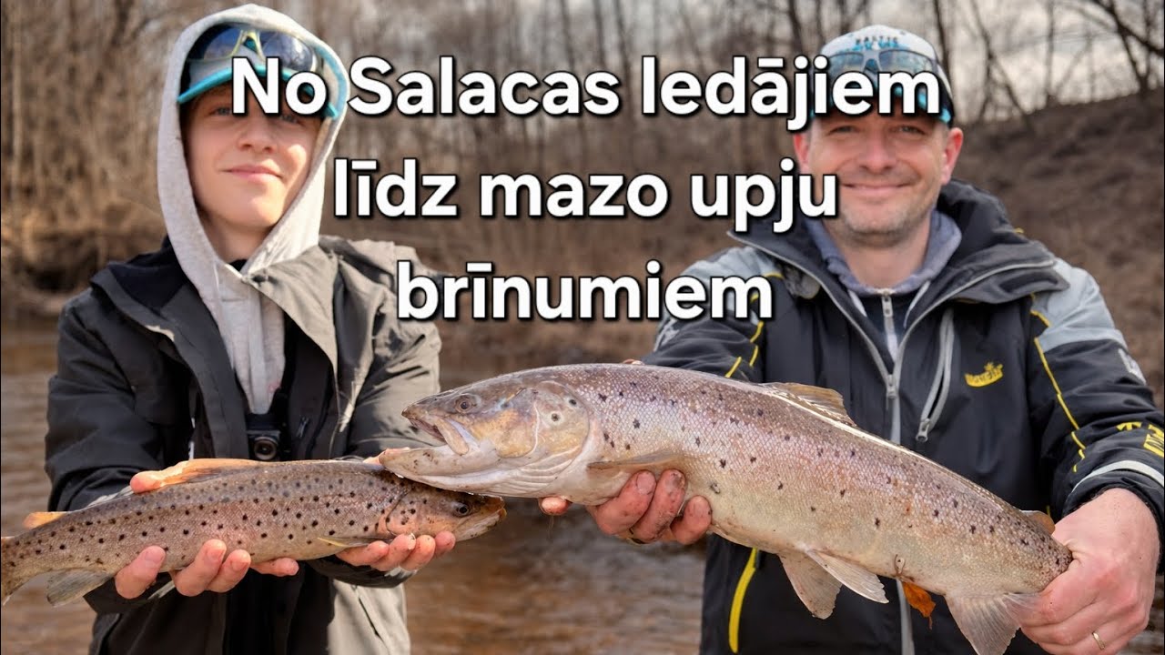 Lašveidīgo cope Latvijas skaistākajās upēs.