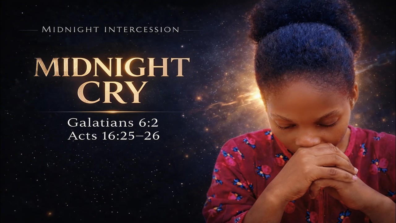 MIDNIGHT CRY 📖 Galatians6:2 📖 Acts 16:25–26