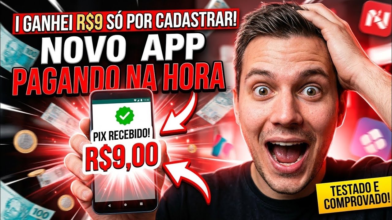 Novo Aplicativo Pagando Para Assistir An&uacute;ncios e Faturar R$10,90 Com Prova De Pagamento