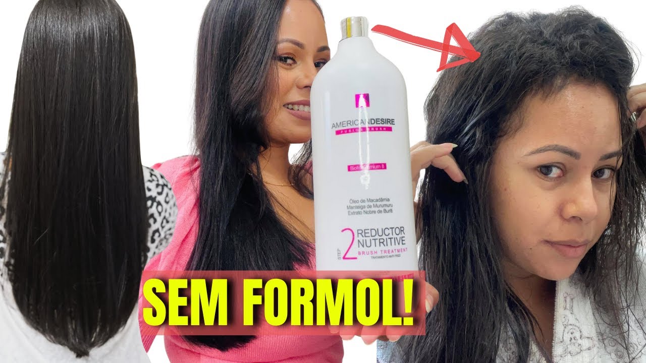 ALISEI MINHA RAIZ, FINALMENTE! USEI PROGRESSIVA FUSION BRUSH