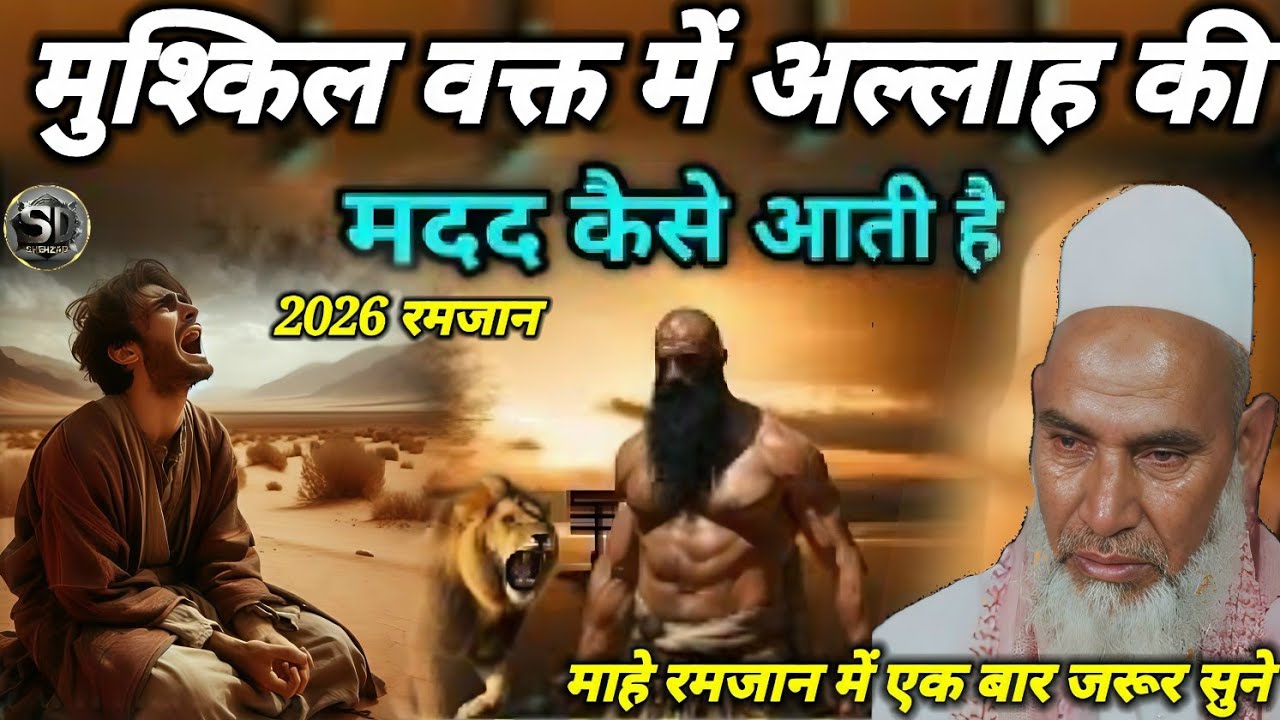 मुश्किल वक्त में अल्लाह की मदद कैसे आती है😱🤲 रमजान में इस बयान को ना सुना तो कुछ ना सुना😱 कारी हनीफ 