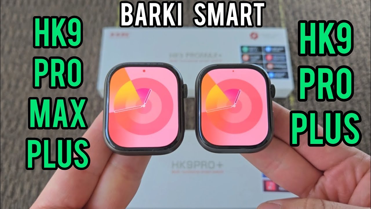Comparación Hk9 Pro Max Plus  Vs  Hk9 Pro Plus