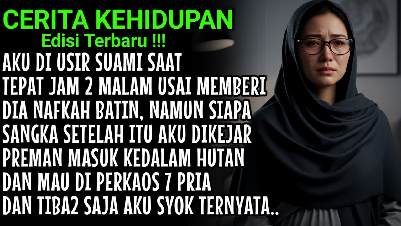 DI USIR SUAMI JAM 2 MALAM, NAMUN SIAPA SANGKA SAAT MASUK KE HUTAN AKU DIPERTEMUKAN YANG TAK TERDUGA