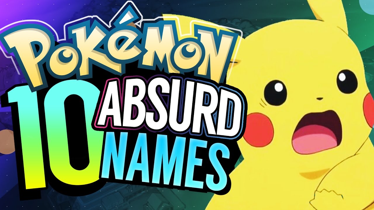 10 ** ABSURD ** Original Japanese Pokemon Names!