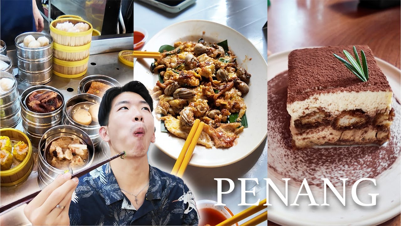 Food hunting in Penang, Malaysia 🇲🇾! Kopitiams, cafes, desserts