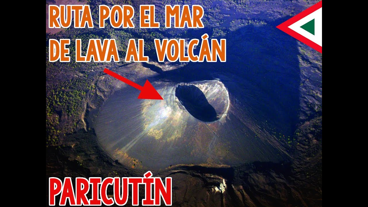 Ruta por el mar de lava al volcán Paricuttin