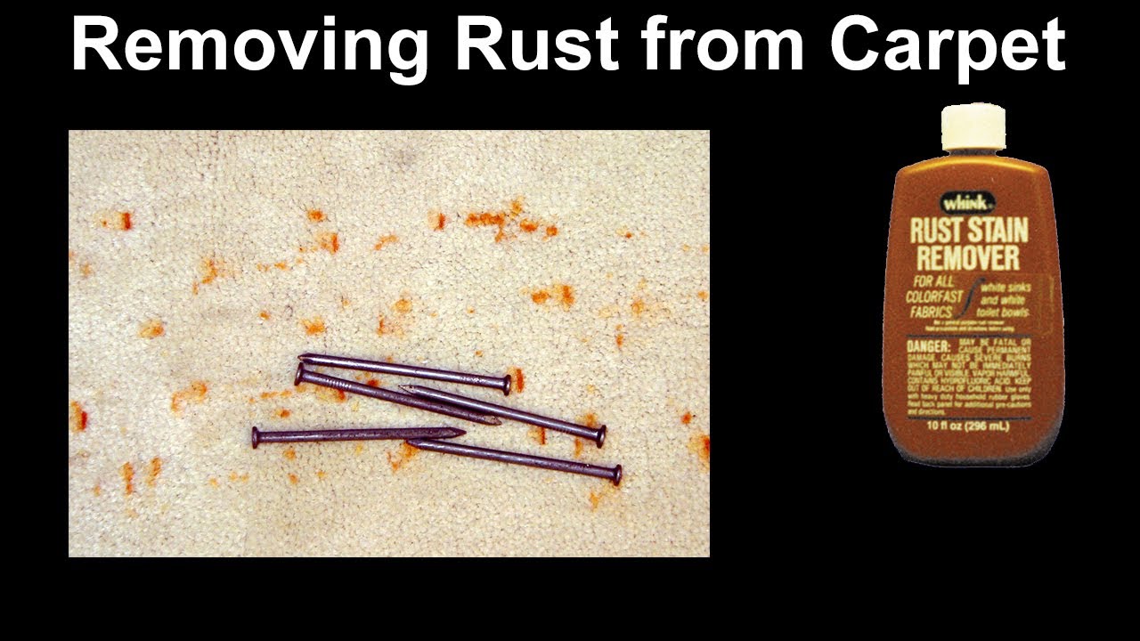 How to Remove Rust Stains with Whink® Rust Remover from a training seminar by Bane-Clene’s chemist.