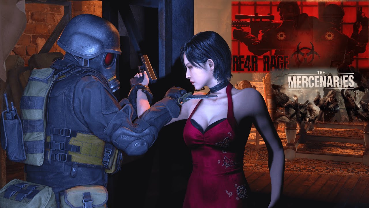 RE4 Remake: HUNK vs RAGE Mod Mercenaries Showcase (Village)