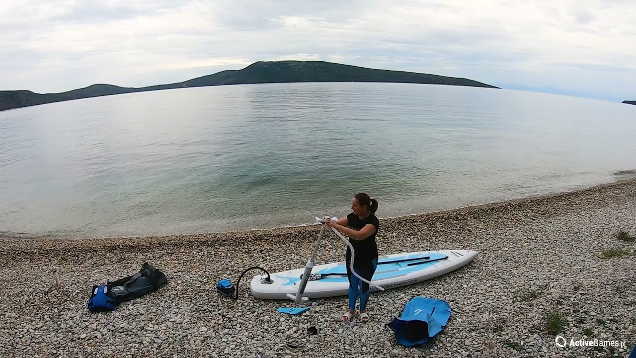Deska SUP Indiana Feather (unboxing)