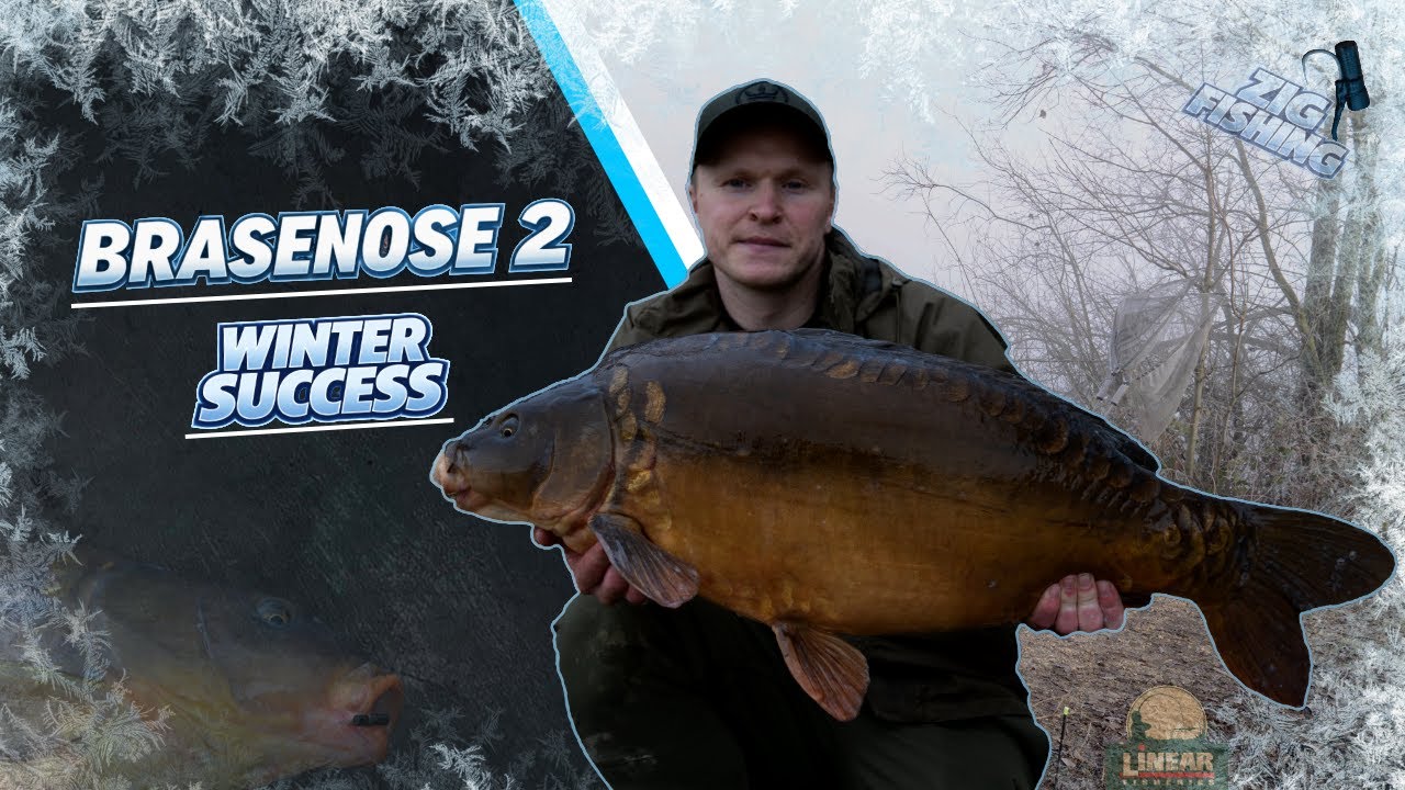 Half the Lake froze but we still caugh some epic carp on Zigs . Carp fishing 2026.
