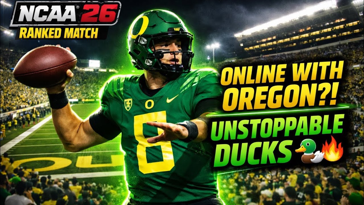 Oregon Ducks vs Indiana Hoosiers | NCAA 26 Online Battle