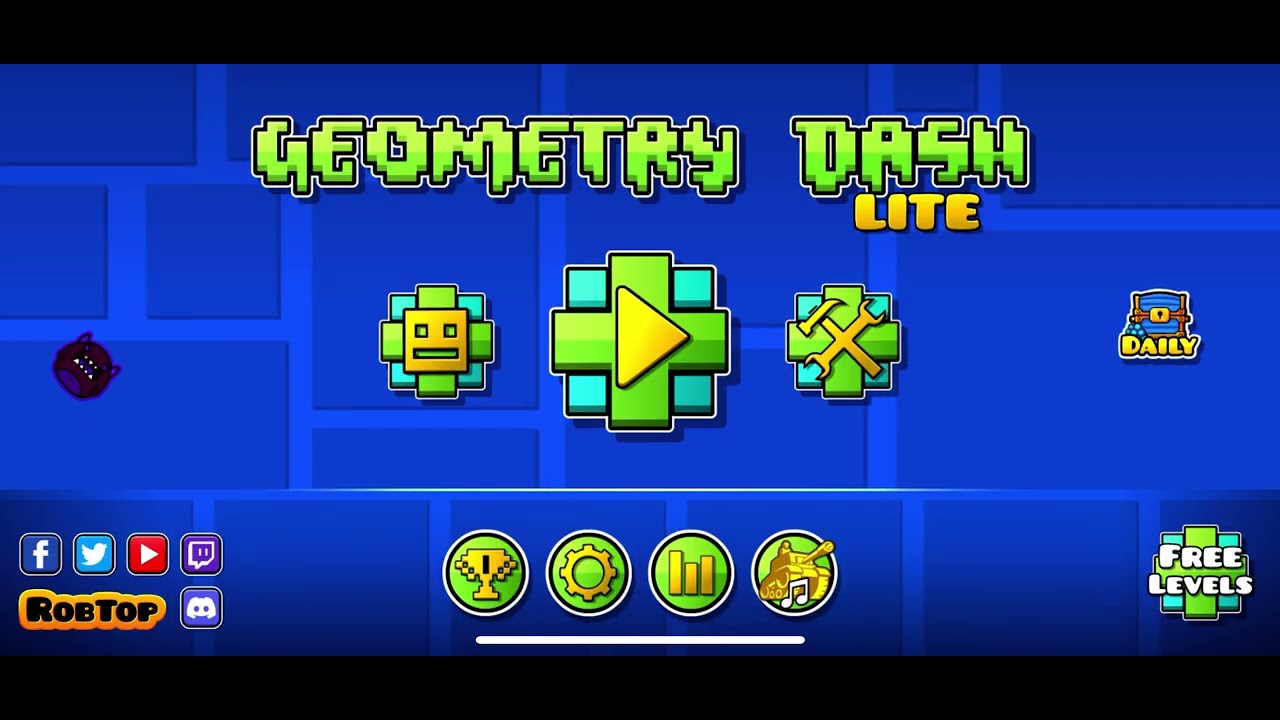 I played Geometry Dash ￼