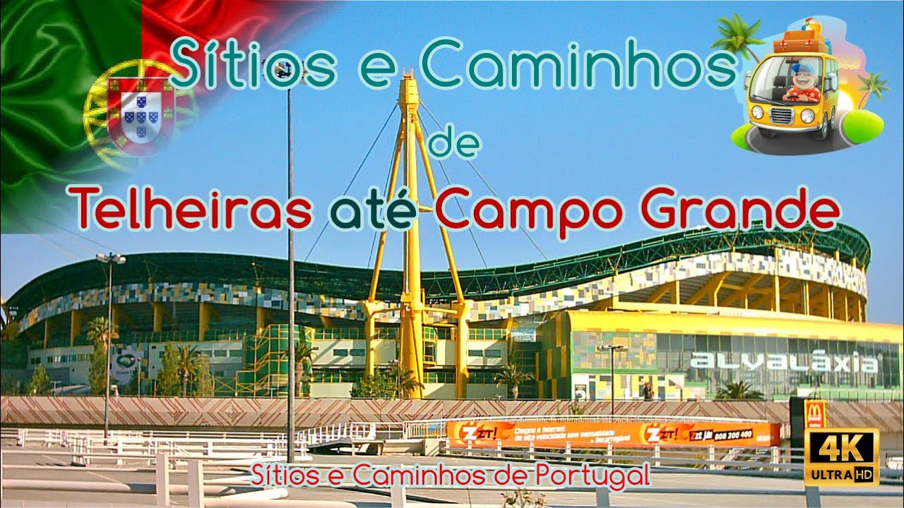 ROAD TRIP FROM TELHEIRAS (LISBOA) TO CAMPO GRANDE (LISBOA), PORTUGAL. DRIVING, OSMO ACTION, TRAVEL