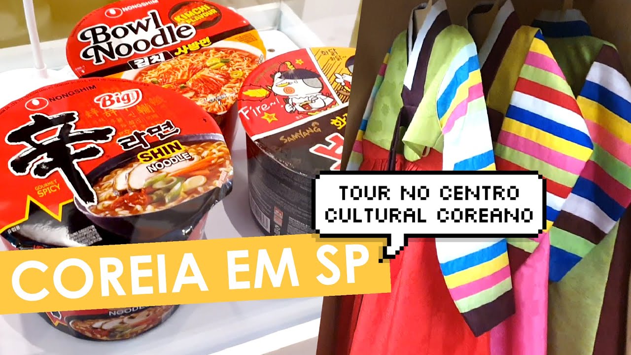 Conhe&ccedil;a o CENTRO CULTURAL COREANO + Exposi&ccedil;&atilde;o Sabores da Coreia