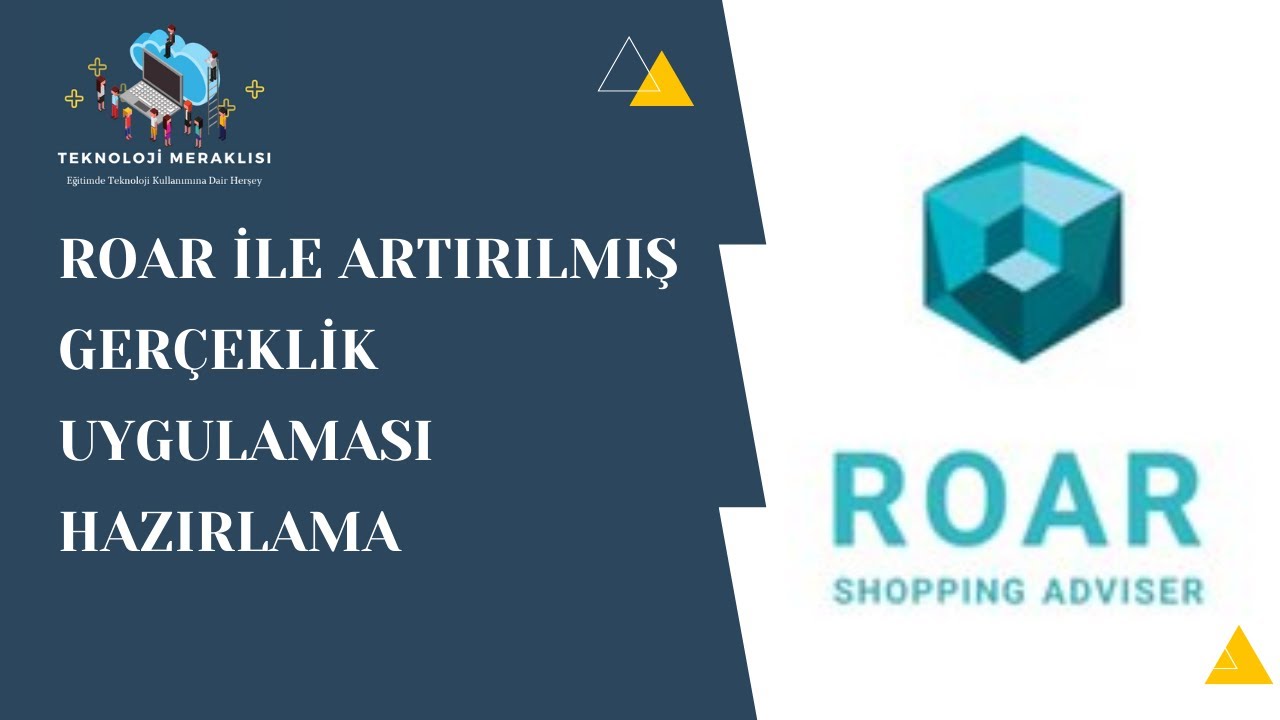 ROAR İLE ARTIRILMIŞ GERÇEKLİK UYGULAMASI HAZIRLAMA