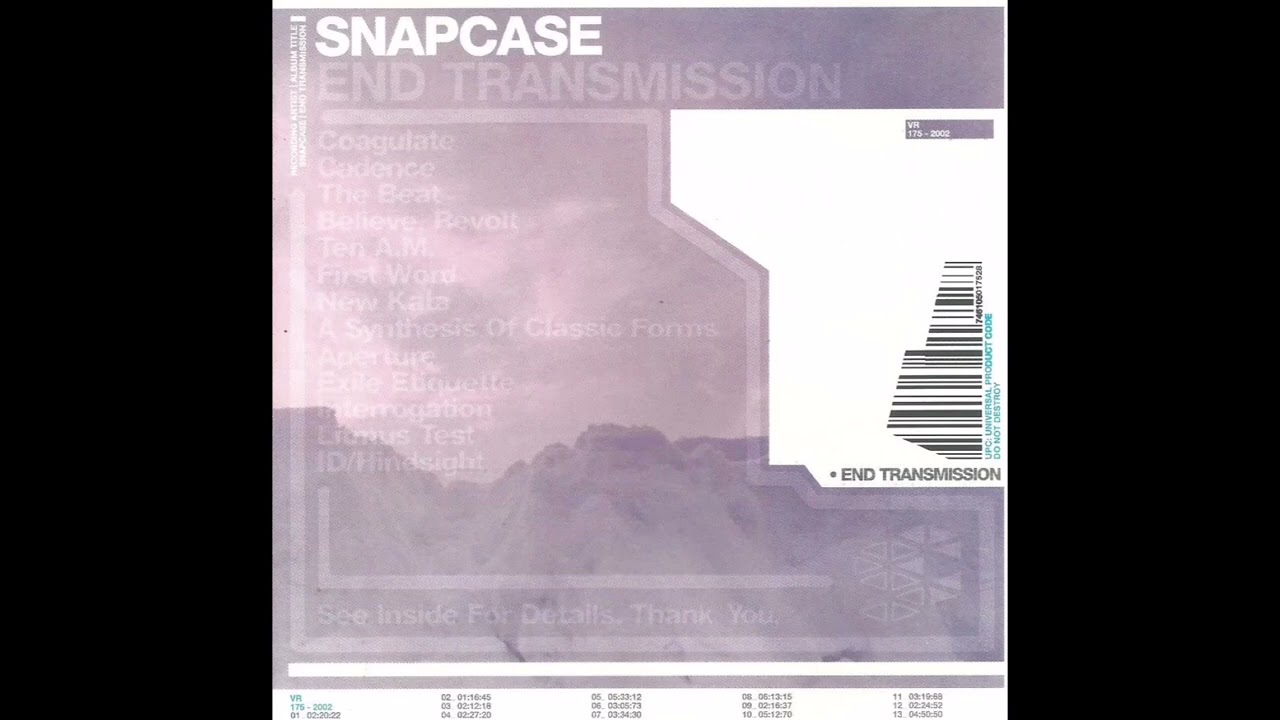 Snapcase - A Synthesis Of Classic Forms