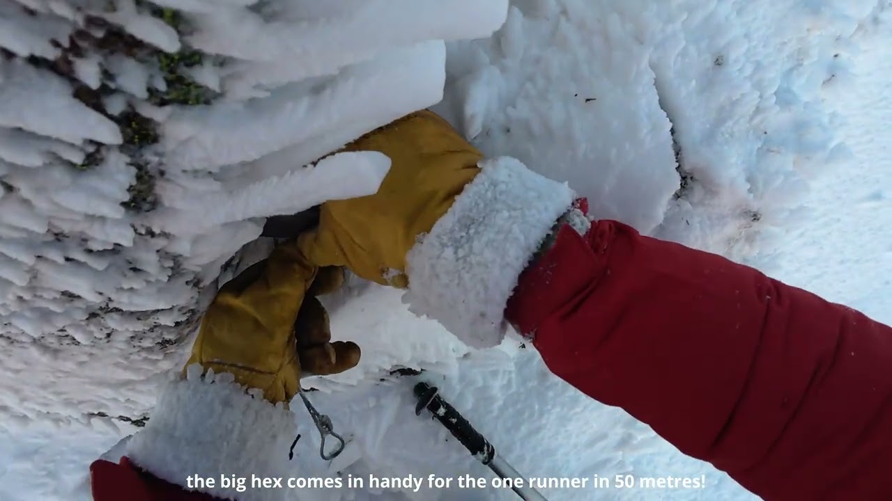 Early Season Winter Climbing on Cairngorm, Dji Nano Footage #djinano #winterclimbing #cairngorms