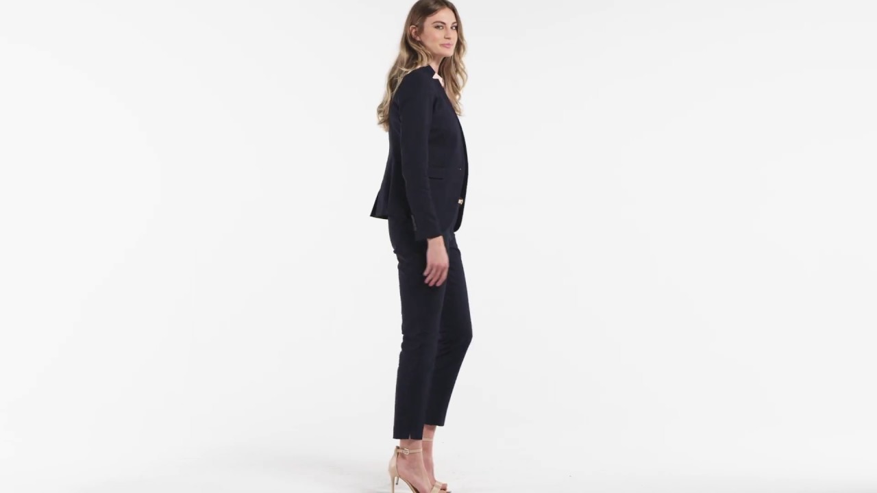 Curvy fit ankle slim leg pant / Pantalon Curvy &Eacute;troit longueur &agrave; la cheville