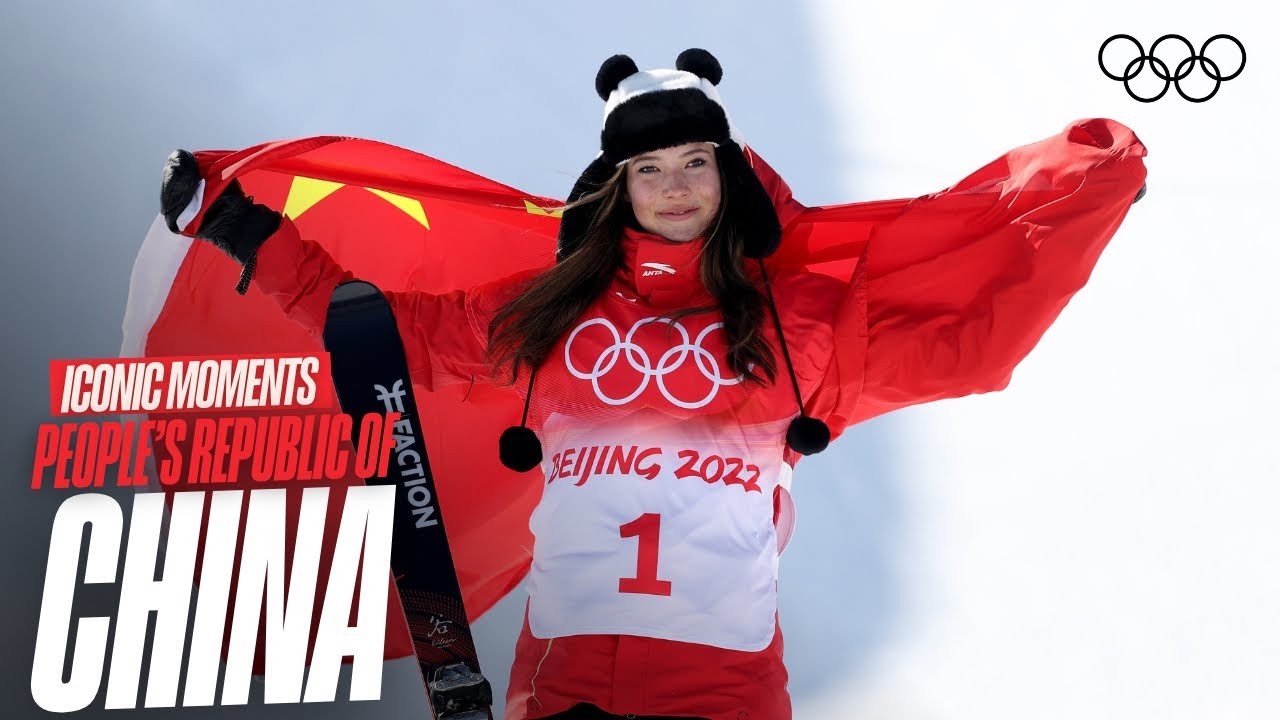 Incredible People's Republic of China moments at the winter Olympics 🇨🇳 |  Country Highlights