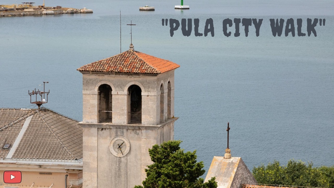 Pula, Croatia  Beautiful City Walk