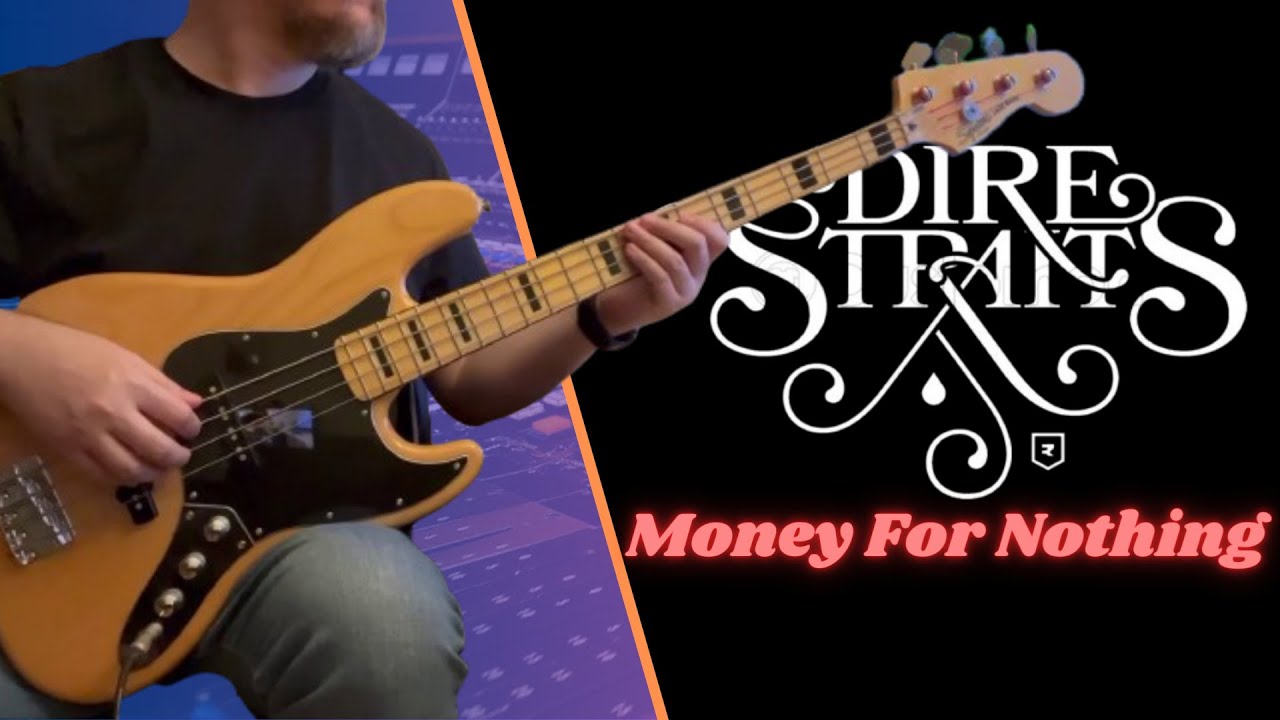 Dire Straits - Money For Nothing (Bass Cover)