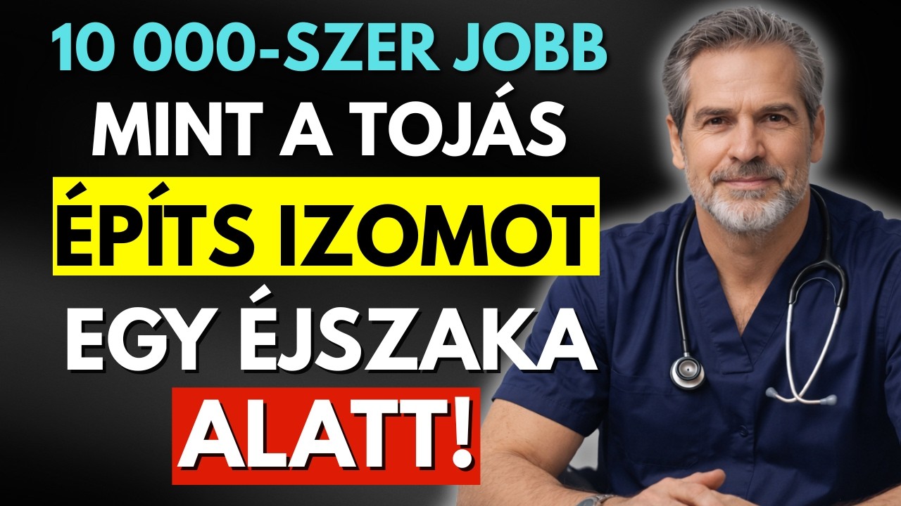 SZEREZZ IZOMTÖMEGET 75 ÉV FELETT: EZ A GYÜMÖLCSPROTEIN 100 000-SZER JOBB, MINT A TOJÁS